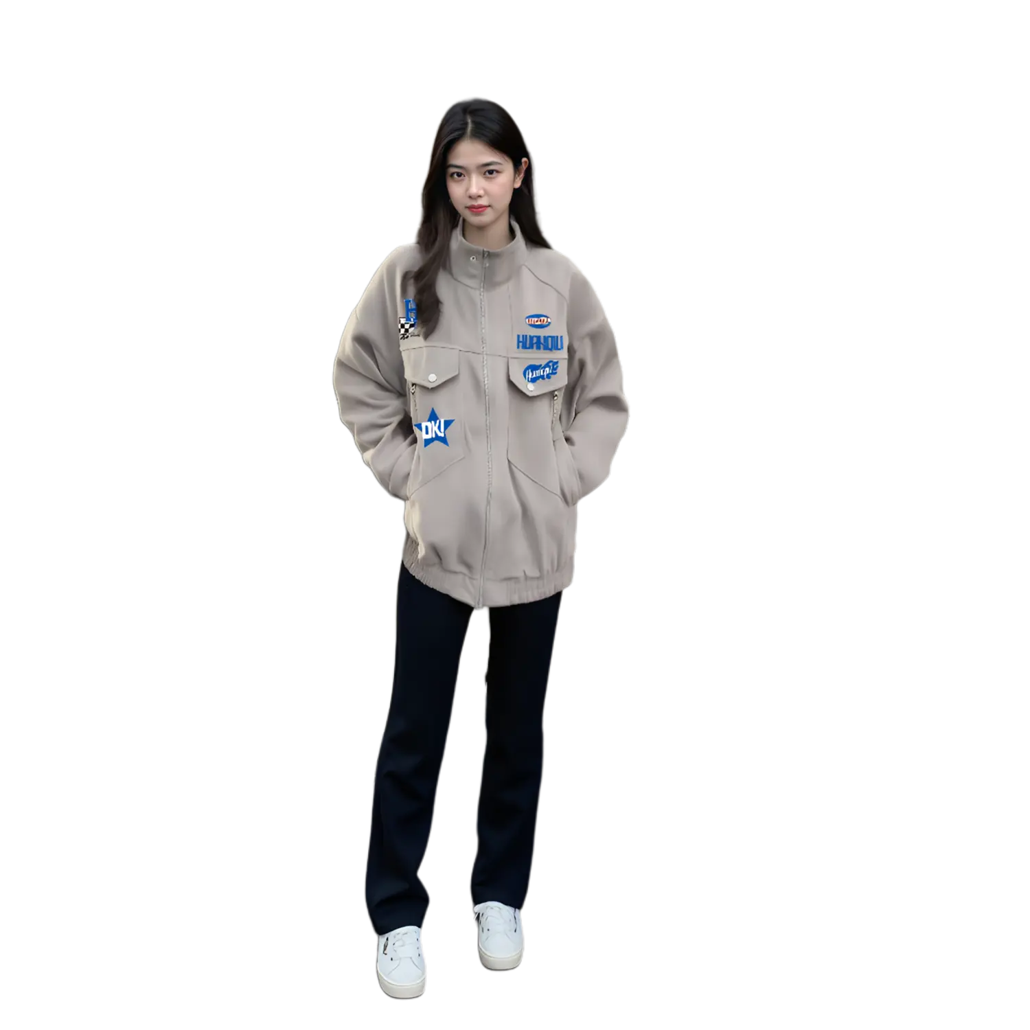 Куртка Unisex Lapel Moderate HUANQIU, хаки
Куртка Unisex Lapel Moderate HUANQIU, хаки