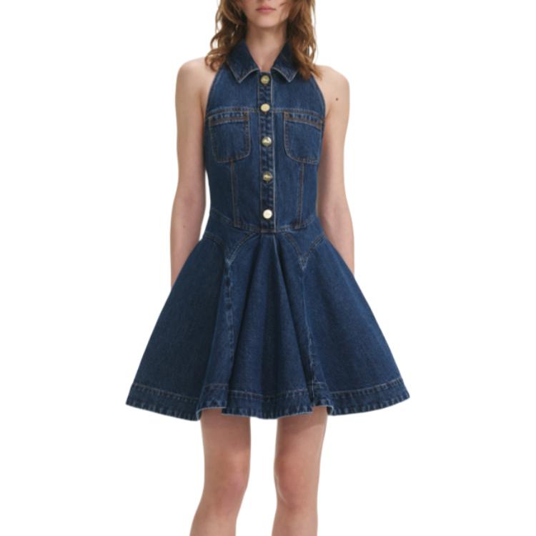 Женское платье без рукавов Self Portrait Self-portrait, синий
Женское платье без рукавов Self Portrait Self-portrait, синий