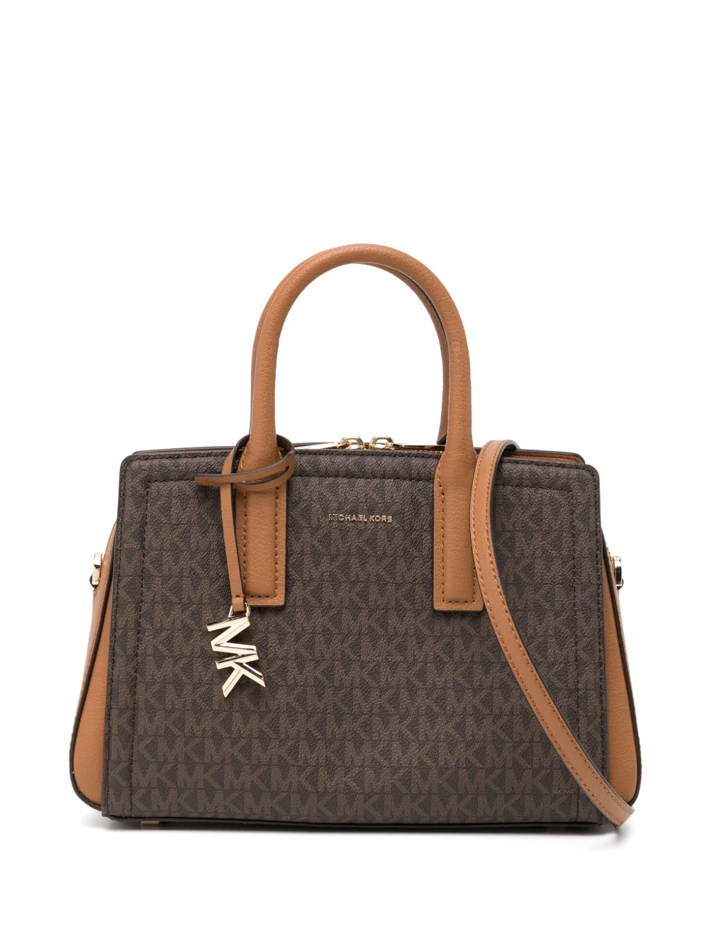 Маленькая сумка-тоут Laila MICHAEL KORS, коричневый 
Маленькая сумка-тоут Laila MICHAEL KORS, коричневый