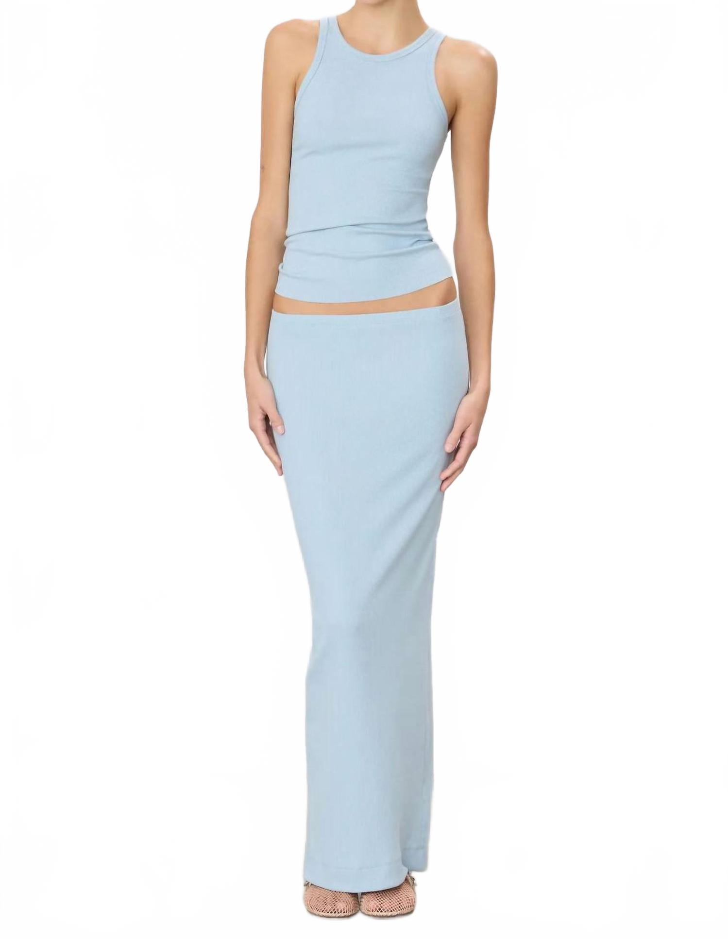 Юбка Emma Butter Rib цвета Dusty Blue Eterne, Dusty Blue
Юбка Emma Butter Rib цвета Dusty Blue Eterne, Dusty Blue