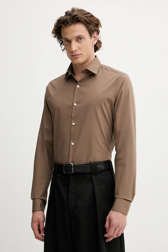 Рубашка Calvin Klein, коричневый
Рубашка Calvin Klein, коричневый