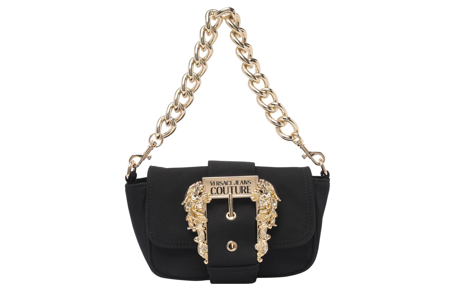VERSACE JEANS COUTURE Нейлоновая сумка через плечо, женская черная Crossbody Bag
VERSACE JEANS COUTURE Нейлоновая сумка через плечо, женская черная Crossbody Bag