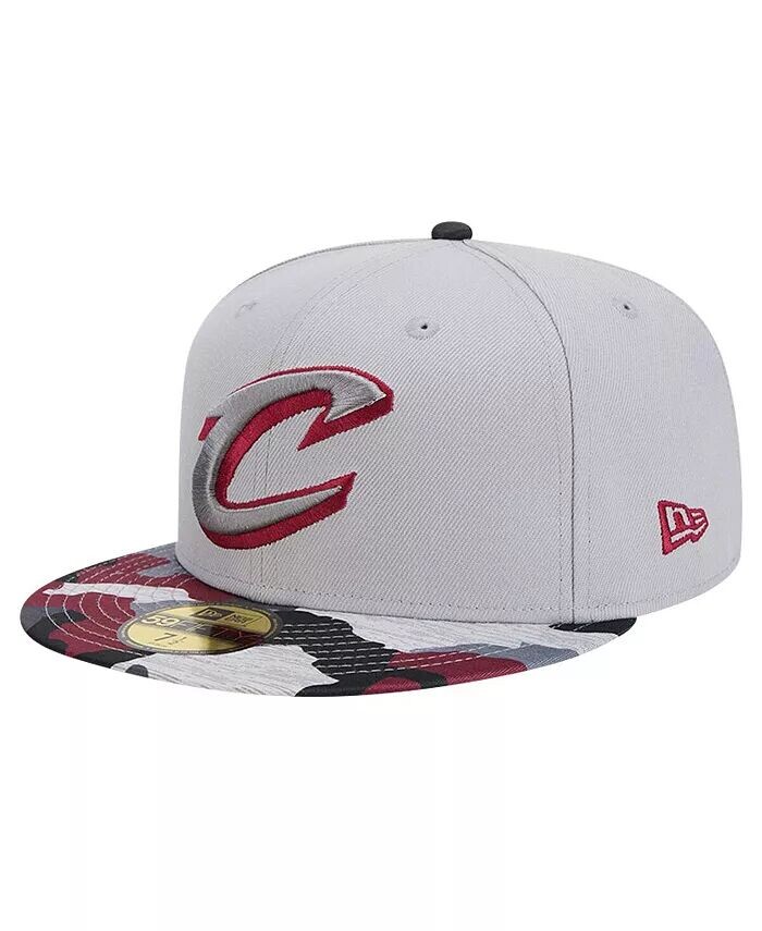Мужская серая кепка Cleveland Cavaliers Active Color Camo Visor 59FIFTY Fitted New Era
Мужская серая кепка Cleveland Cavaliers Active Color Camo Visor 59FIFTY Fitted New Era