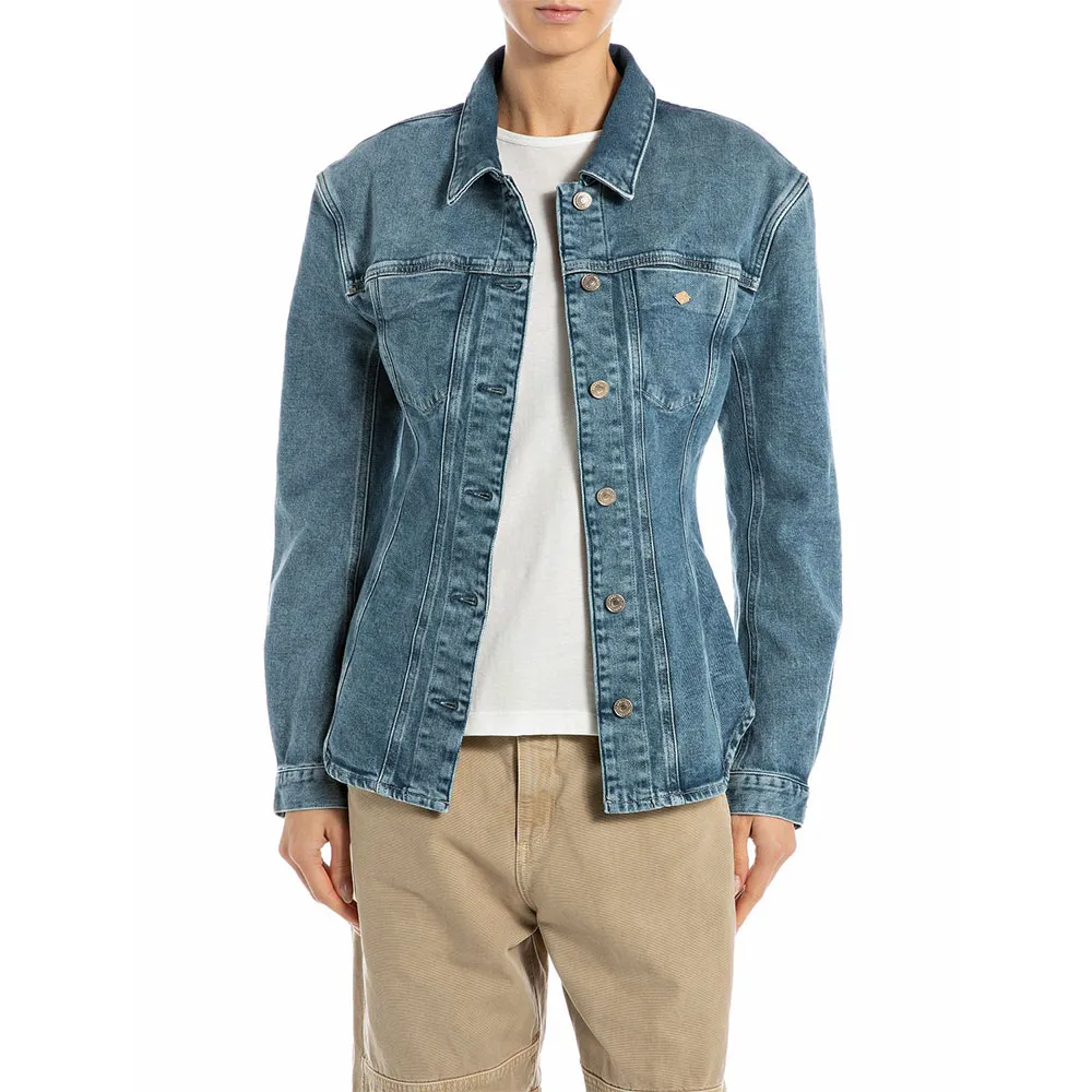 Рубашка с длинным рукавом Replay W2415.000.951971, синий
Рубашка с длинным рукавом Replay W2415.000.951971, синий