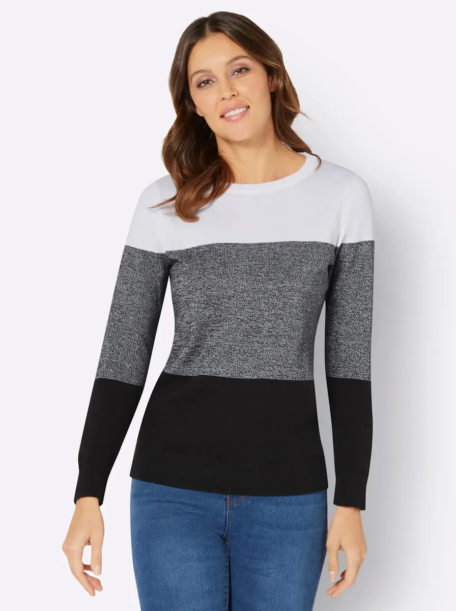 Свитер с круглым вырезом "Свитер с круглым вырезом", черный
Свитер с круглым вырезом "Свитер с круглым вырезом", черный