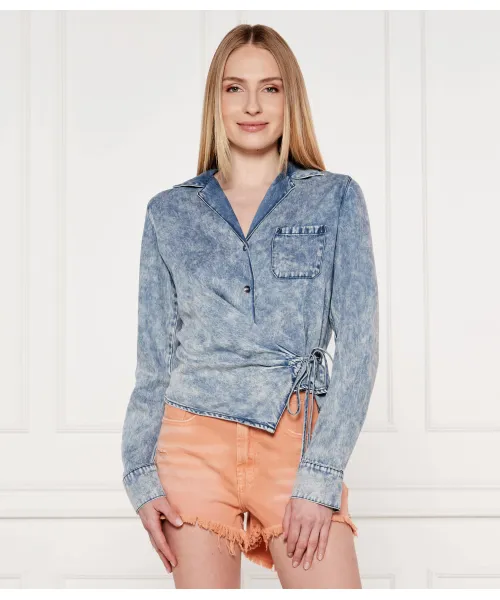 Джинсовая рубашка Regular fit One Teaspoon, синий
Джинсовая рубашка Regular fit One Teaspoon, синий