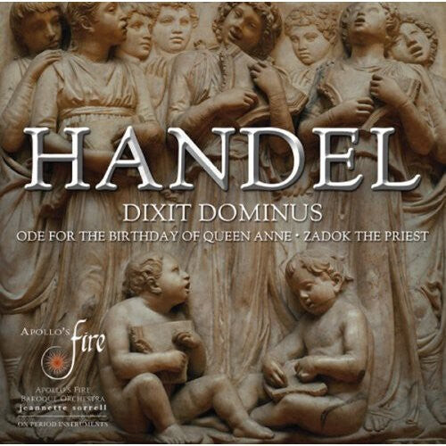 CD диск Handel / Apollo's Fire / Sorrell: Dixit Dominus / Ode for the Birthday of Queen Anne
CD диск Handel / Apollo's Fire / Sorrell: Dixit Dominus / Ode for the Birthday of Queen Anne