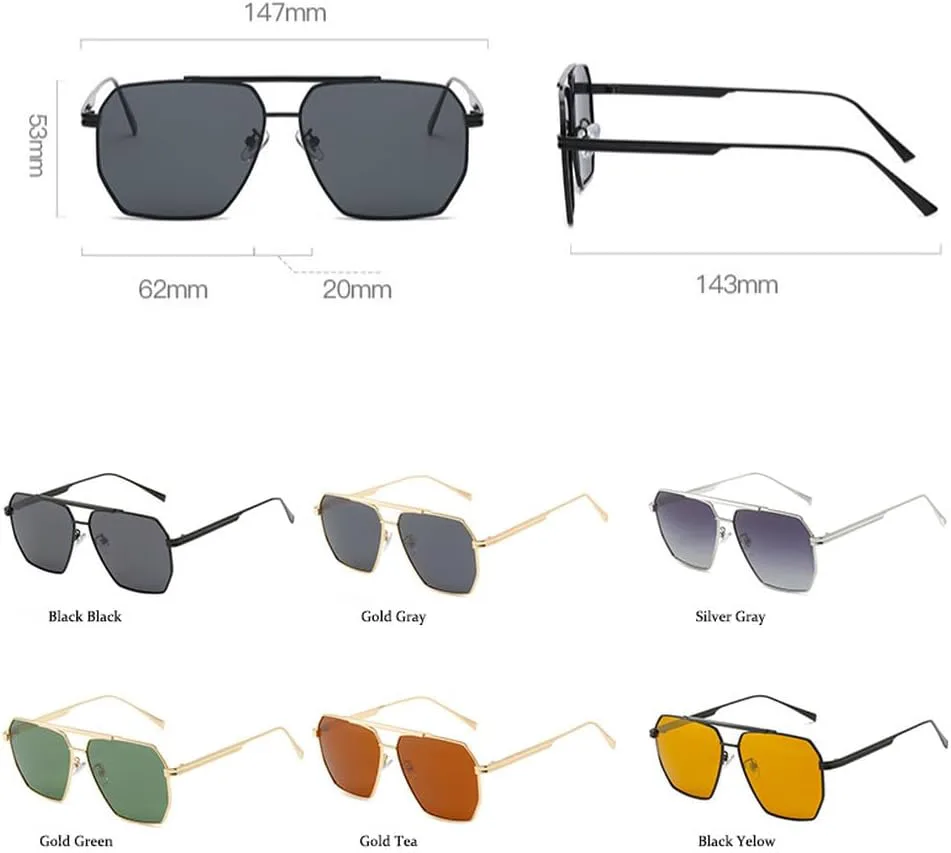 Солнцезащитные очки LVTFCO Retro Oversized для мужчин, классическая металлическая оправа, зеркальные, классические, большие, UV400, серебристые, Silver Gray
Солнцезащитные очки LVTFCO Retro Oversized для мужчин, классическая металлическая оправа, зеркальные, классические, большие, UV400, серебристые, Silver Gray