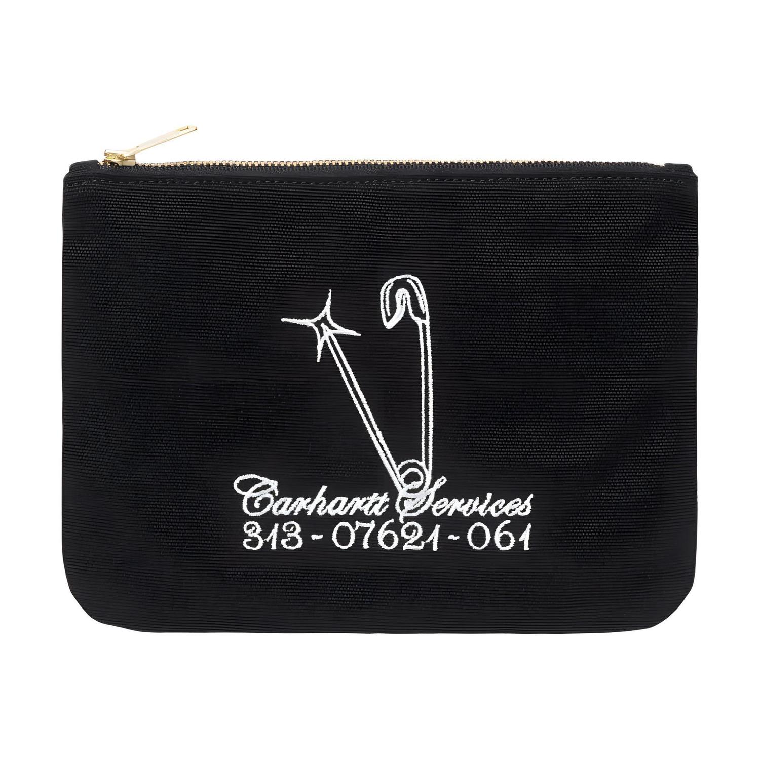 Carhartt WIP Хлопковый кошелёк унисекс чёрно-белый, Black & White
Carhartt WIP Хлопковый кошелёк унисекс чёрно-белый, Black & White