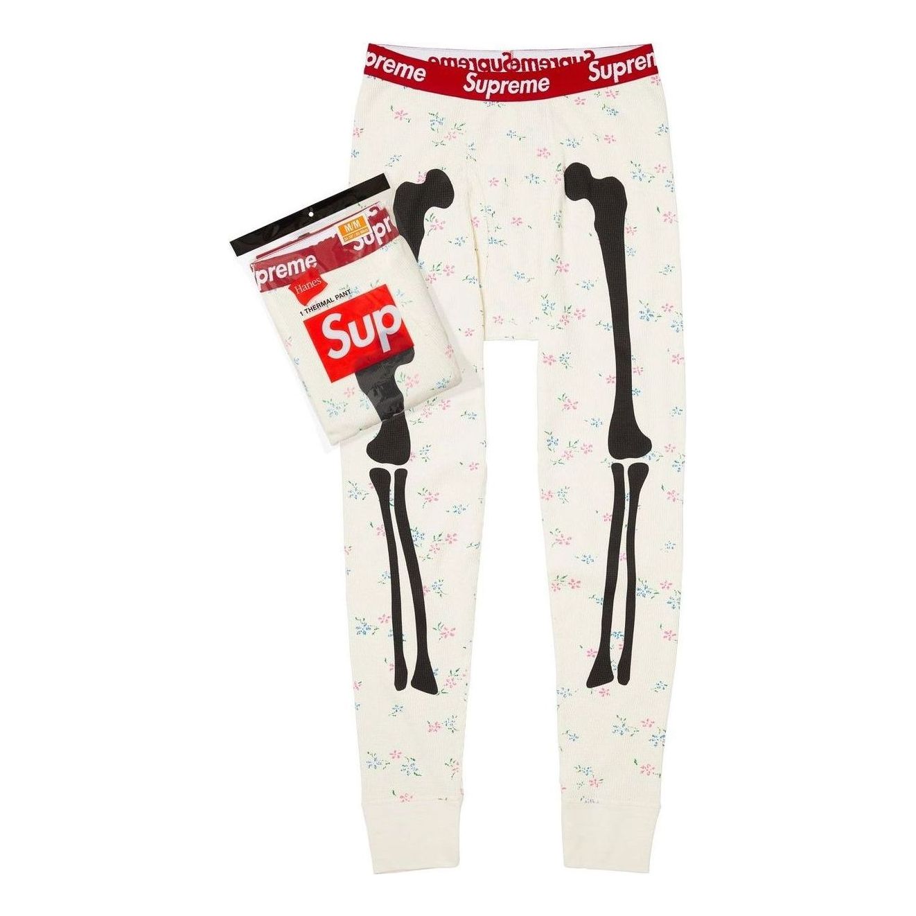 Термоштаны Supreme x Hanes Bones (1 шт.) 'Floral'
Термоштаны Supreme x Hanes Bones (1 шт.) 'Floral'