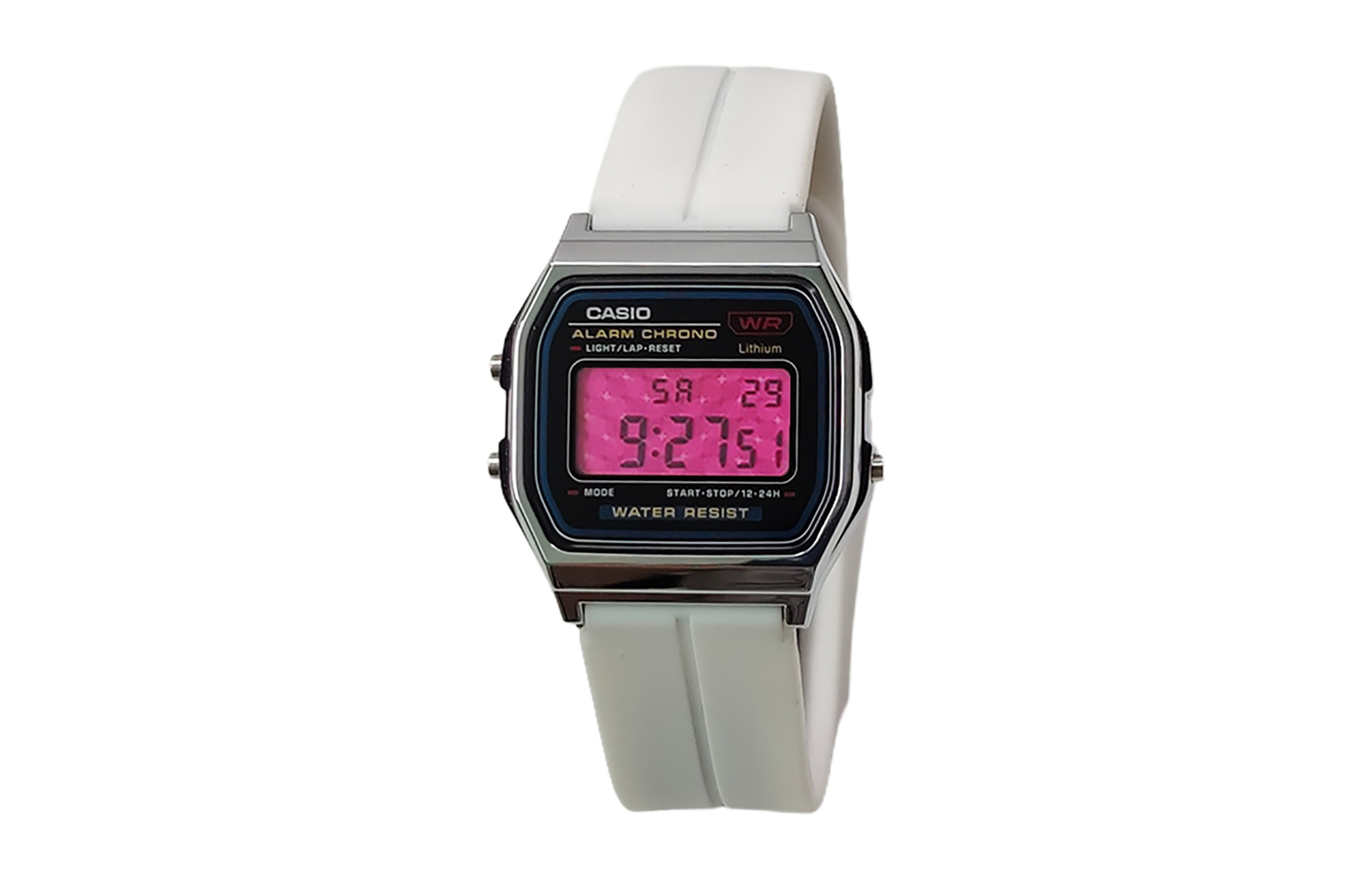 CASIO Кварцевые часы унисекс с силиконовым ремешком и черным циферблатом
CASIO Кварцевые часы унисекс с силиконовым ремешком и черным циферблатом