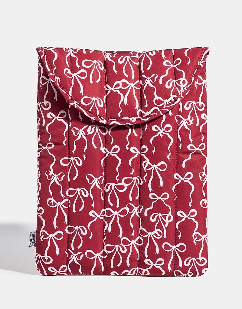 Чехол для ноутбука Skinnydip London бордового цвета с бантами 14 дюймов, красный
Чехол для ноутбука Skinnydip London бордового цвета с бантами 14 дюймов, красный