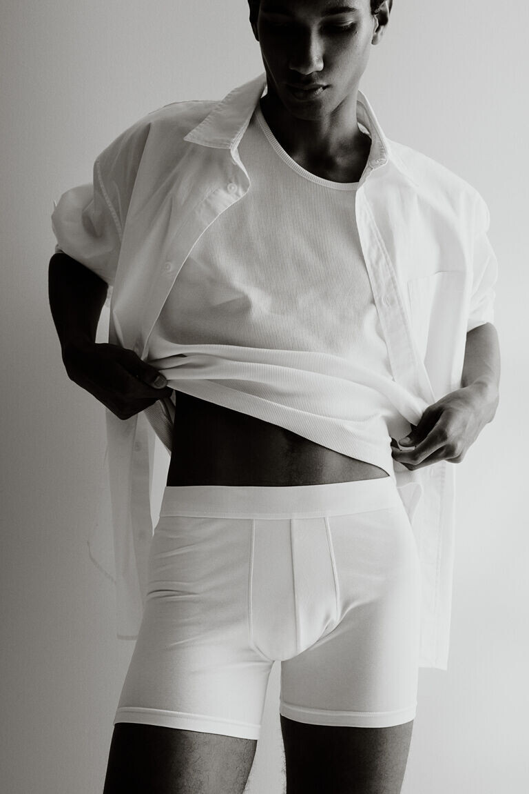 Набор из пяти спортивных плавок xtra life среднего размера H&M, белый
Набор из пяти спортивных плавок xtra life среднего размера H&M, белый