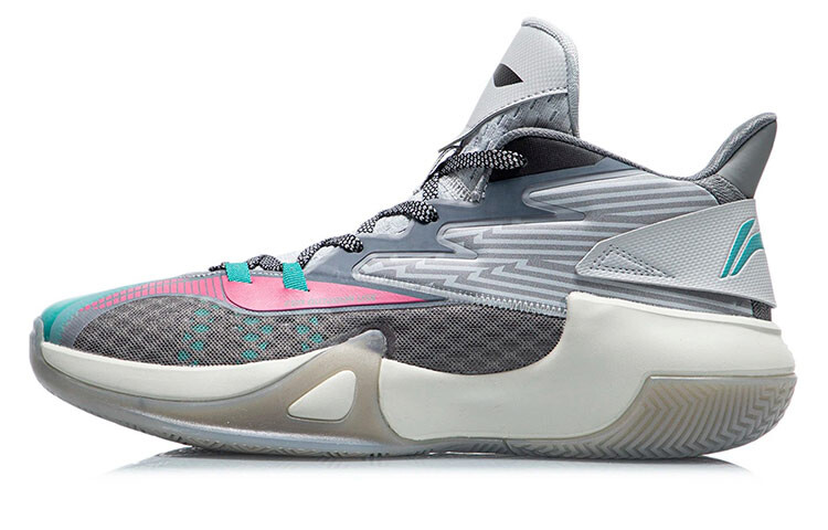 Баскетбольные кроссовки мужские средней высоты Shark Grey/бирюзовый зеленый Lining
Баскетбольные кроссовки мужские средней высоты Shark Grey/бирюзовый зеленый Lining