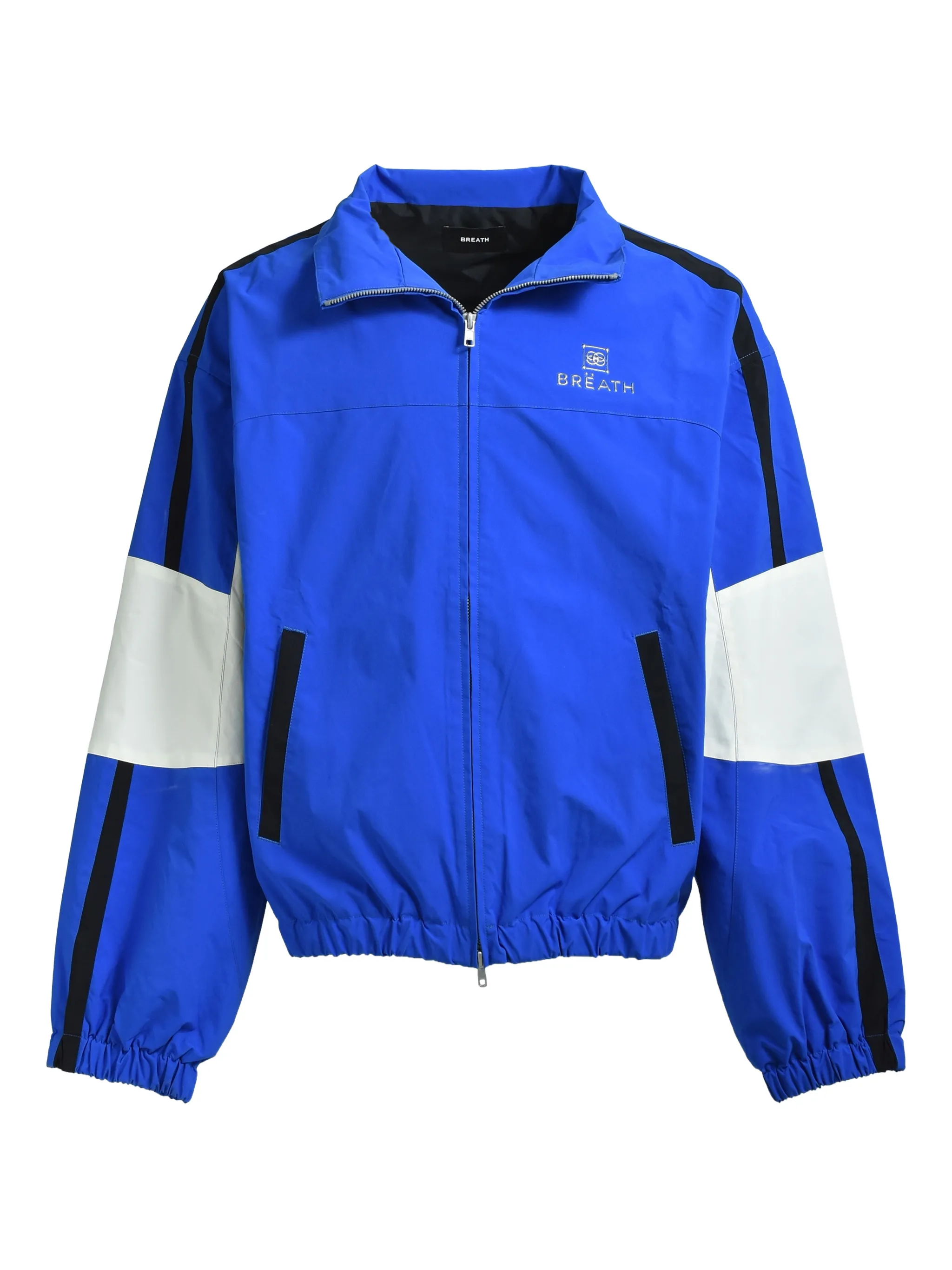 Бомбер с логотипом Breath, синий
Бомбер с логотипом Breath, синий