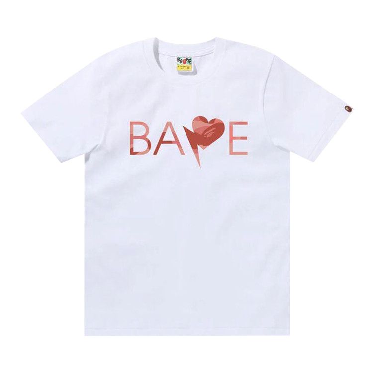 Футболка BAPE 1st Camo Heart Bape Logo Tee, Pink
Футболка BAPE 1st Camo Heart Bape Logo Tee, Pink