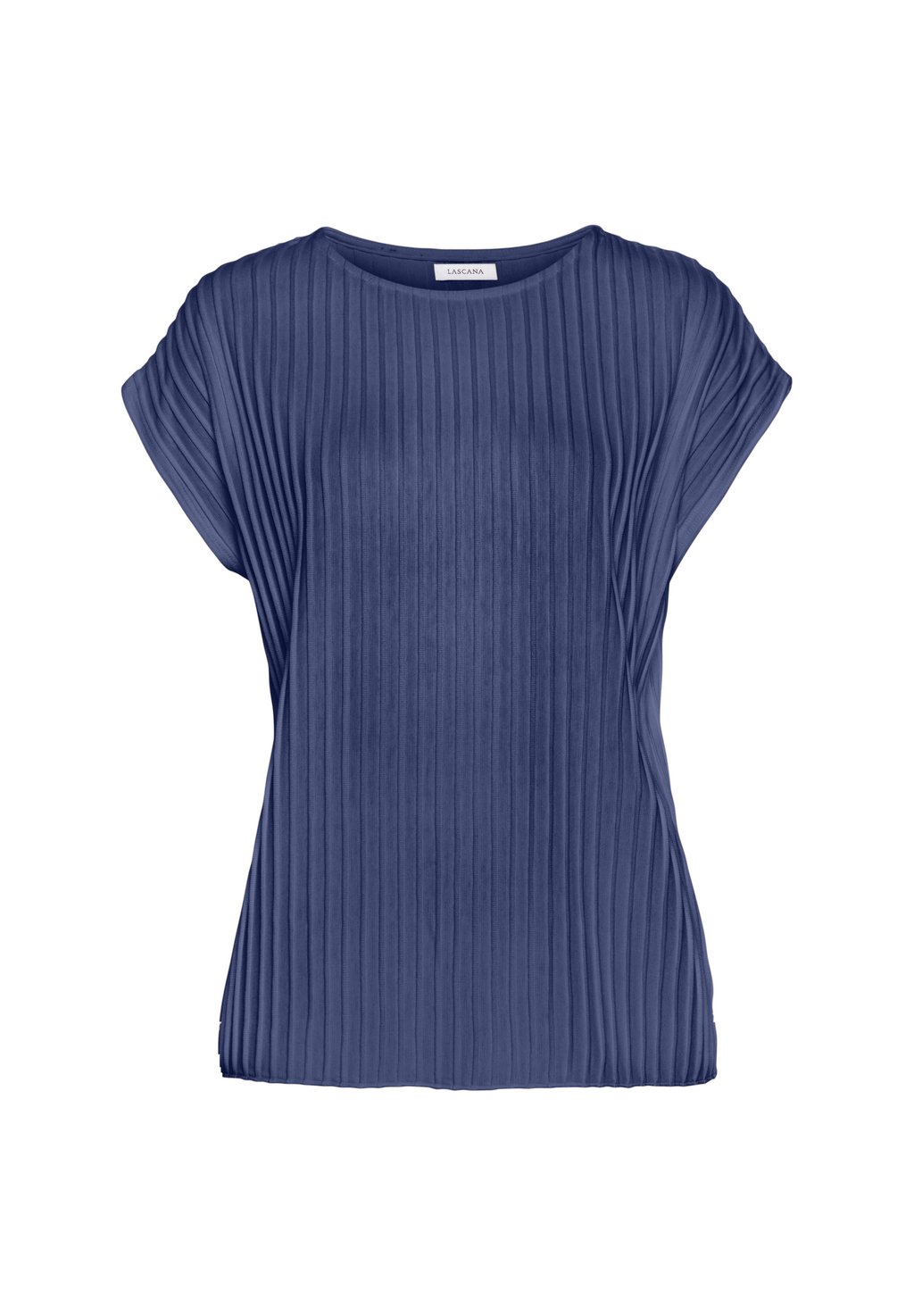 Базовая футболка LASCANA, синий
Базовая футболка LASCANA, синий