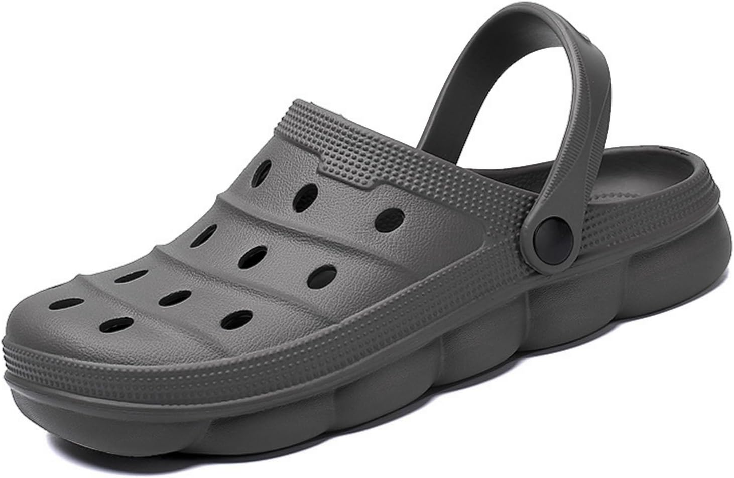 QICAVZW Мужские и женские садовые кломпы с поддержкой свода стопы, унисекс, удобные мюли-сандалии, нескользящая обувь, легкие, дышащие, пляжные шлепанцы без застежки, серый
QICAVZW Мужские и женские садовые кломпы с поддержкой свода стопы, унисекс, удобные мюли-сандалии, нескользящая обувь, легкие, дышащие, пляжные шлепанцы без застежки, серый