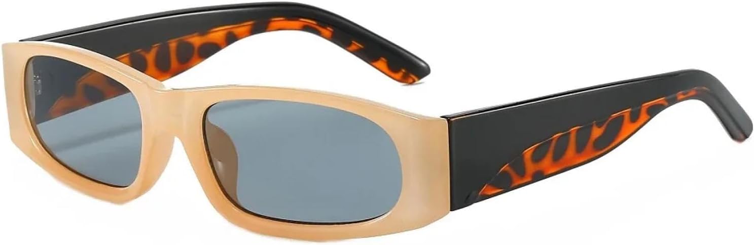 Маленькие прямоугольные солнцезащитные очки для мужчин и женщин, роскошные дорожные солнцезащитные очки в винтажном стиле с защитой от УФ-излучения UV400 TKKTLLT, Champagne
Маленькие прямоугольные солнцезащитные очки для мужчин и женщин, роскошные дорожные солнцезащитные очки в винтажном стиле с защитой от УФ-излучения UV400 TKKTLLT, Champagne