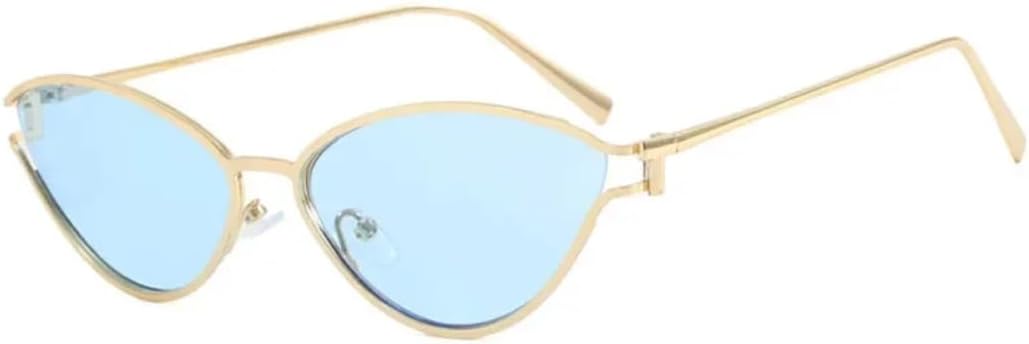 Солнцезащитные очки с защитой UV400 | Металлические линзы в стиле «кошачий глаз» с полыми, разноцветными линзами | Для женщин и мужчин, для занятий спортом на открытом воздухе и вождения DSVIGF, Blue
Солнцезащитные очки с защитой UV400 | Металлические линзы в стиле «кошачий глаз» с полыми, разноцветными линзами | Для женщин и мужчин, для занятий спортом на открытом воздухе и вождения DSVIGF, Blue