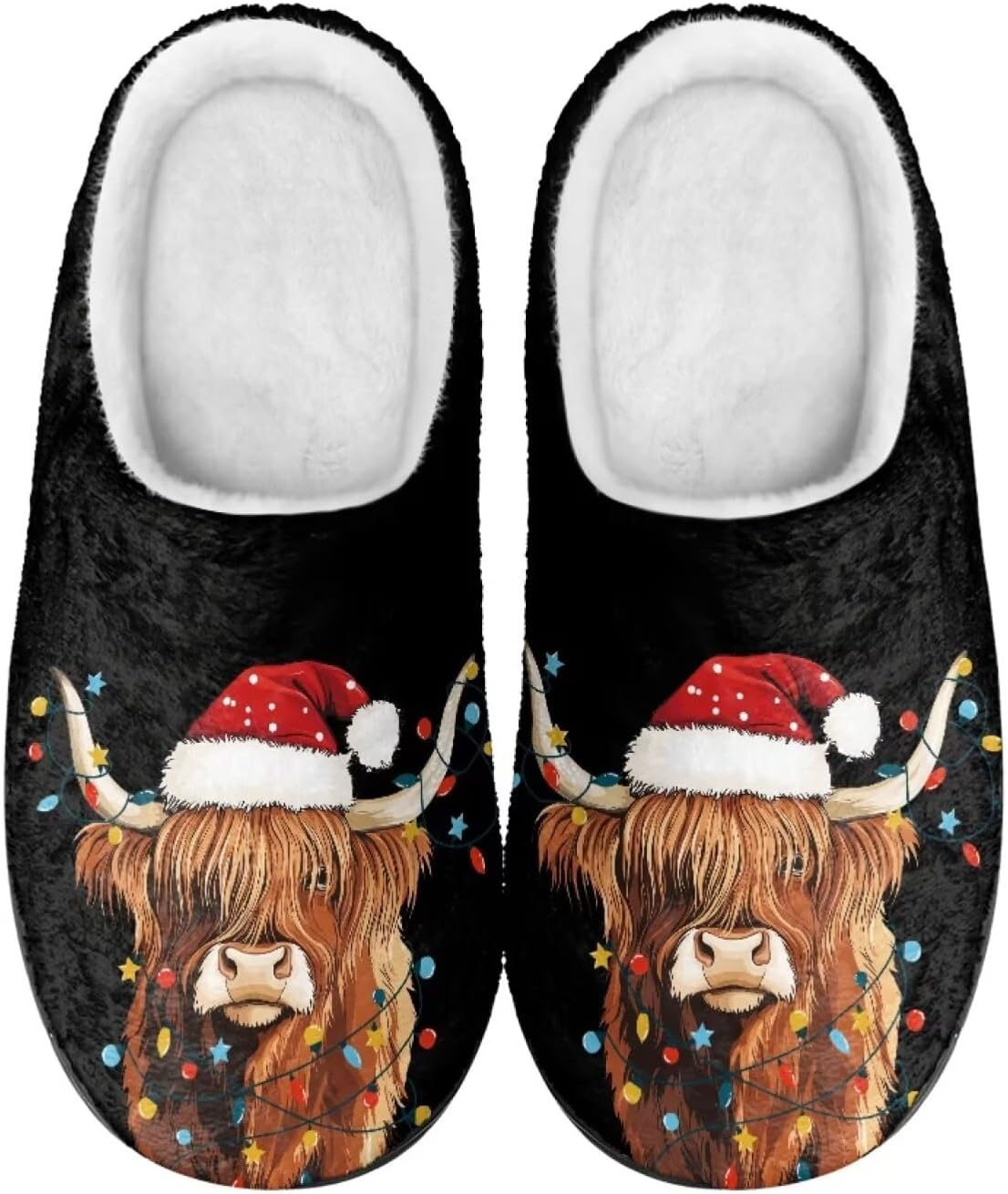 Домашние тапочки Binienty для женщин и мужчин, пушистые, для дома и улицы, удобные, с противоскользящей подошвой, High Land Cattle Xmas Lights
Домашние тапочки Binienty для женщин и мужчин, пушистые, для дома и улицы, удобные, с противоскользящей подошвой, High Land Cattle Xmas Lights