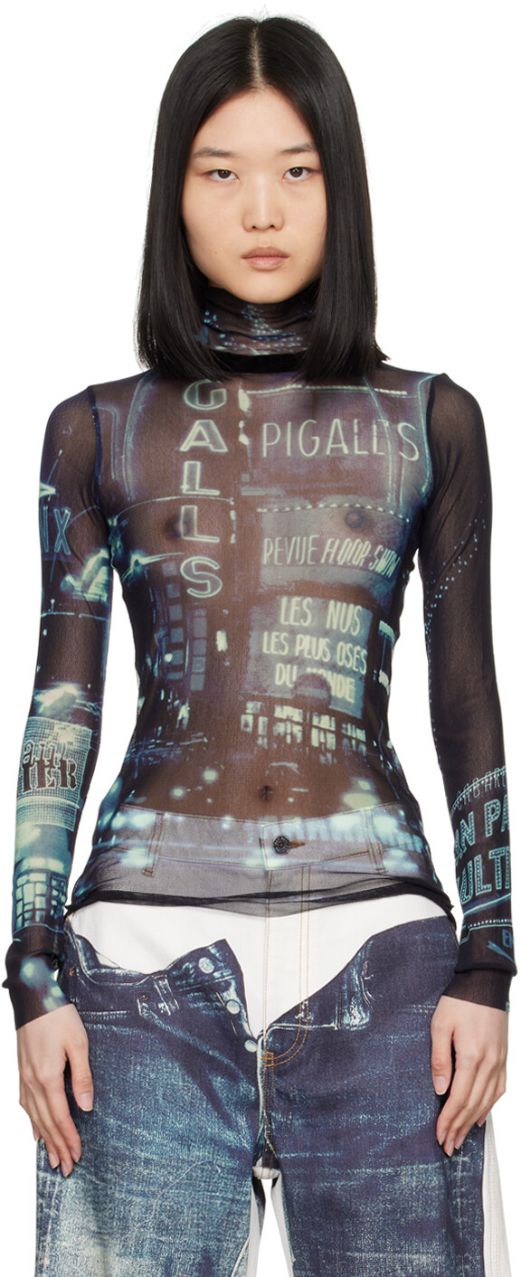 Синяя водолазка «Пигаль» Jean Paul Gaultier
Синяя водолазка «Пигаль» Jean Paul Gaultier