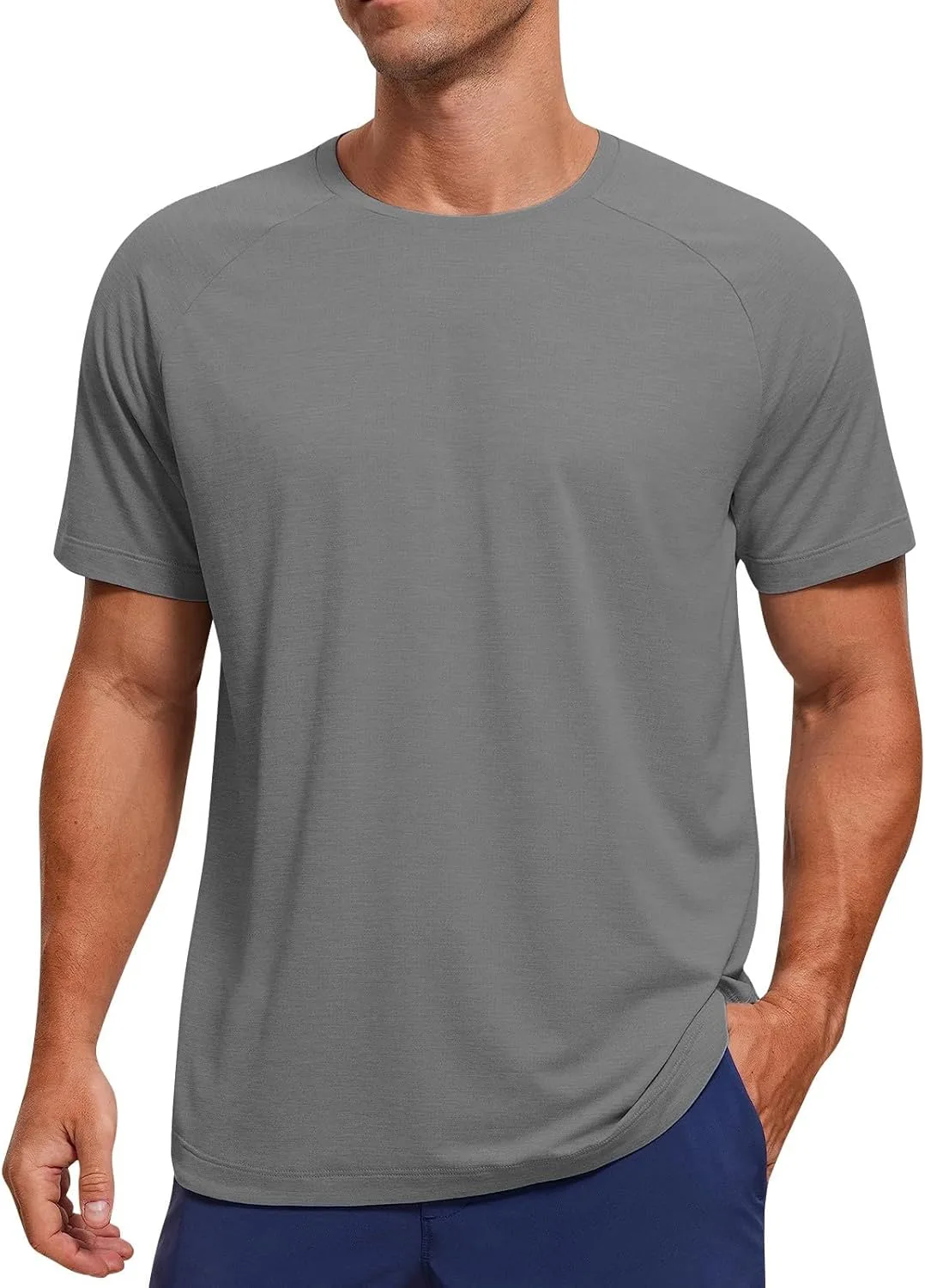 WENKOMG1 мужская футболка с круглым вырезом и коротким рукавом, повседневная, для лета и тренировок, S-4XL
WENKOMG1 мужская футболка с круглым вырезом и коротким рукавом, повседневная, для лета и тренировок, S-4XL