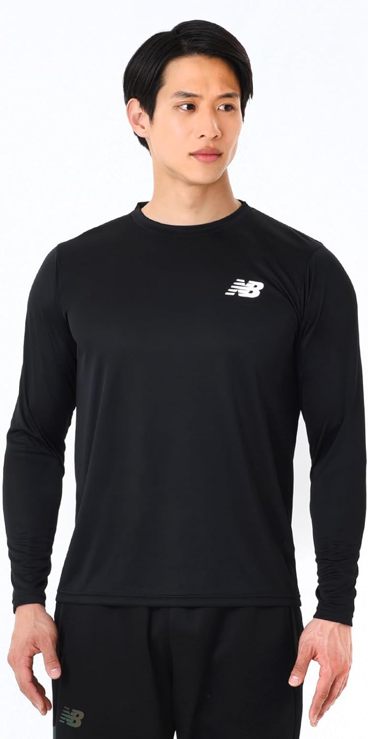 Мужская футбольная тренировочная футболка New Balance AMT45402 с длинным рукавом, быстросохнущая, дышащая, черный
Мужская футбольная тренировочная футболка New Balance AMT45402 с длинным рукавом, быстросохнущая, дышащая, черный