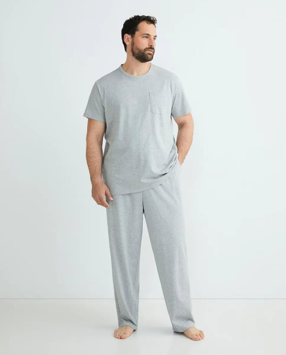 Мужская пижамная футболка из экологичного хлопка Emidio Tucci, серый
Мужская пижамная футболка из экологичного хлопка Emidio Tucci, серый