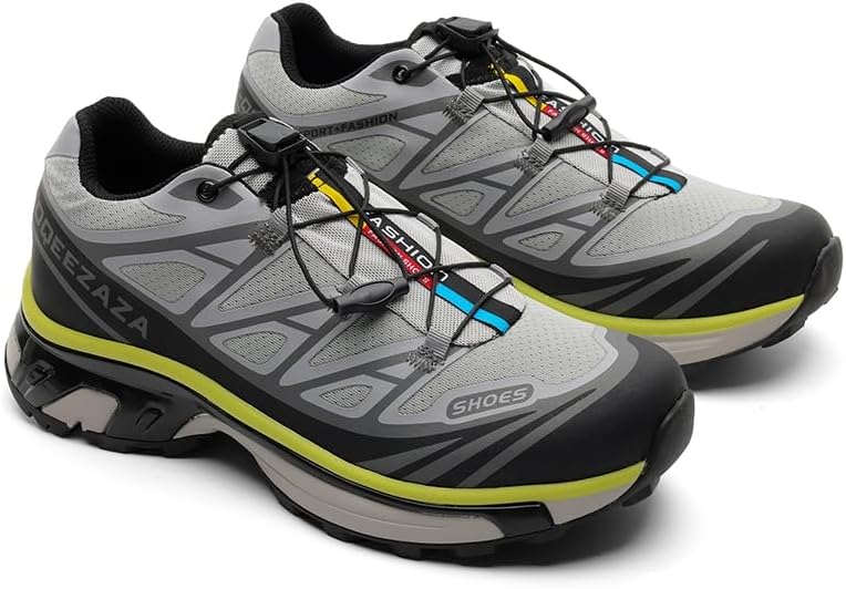 Мужские сетчатые кроссовки с шнуровкой, низкие, с противоскользящей подошвой, легкие повседневные беговые туфли, подходящие для ежедневной носки, прогулок и активного отдыха на открытом воздухе Igzbibg, черный
Мужские сетчатые кроссовки с шнуровкой, низкие, с противоскользящей подошвой, легкие повседневные беговые туфли, подходящие для ежедневной носки, прогулок и активного отдыха на открытом воздухе Igzbibg, черный