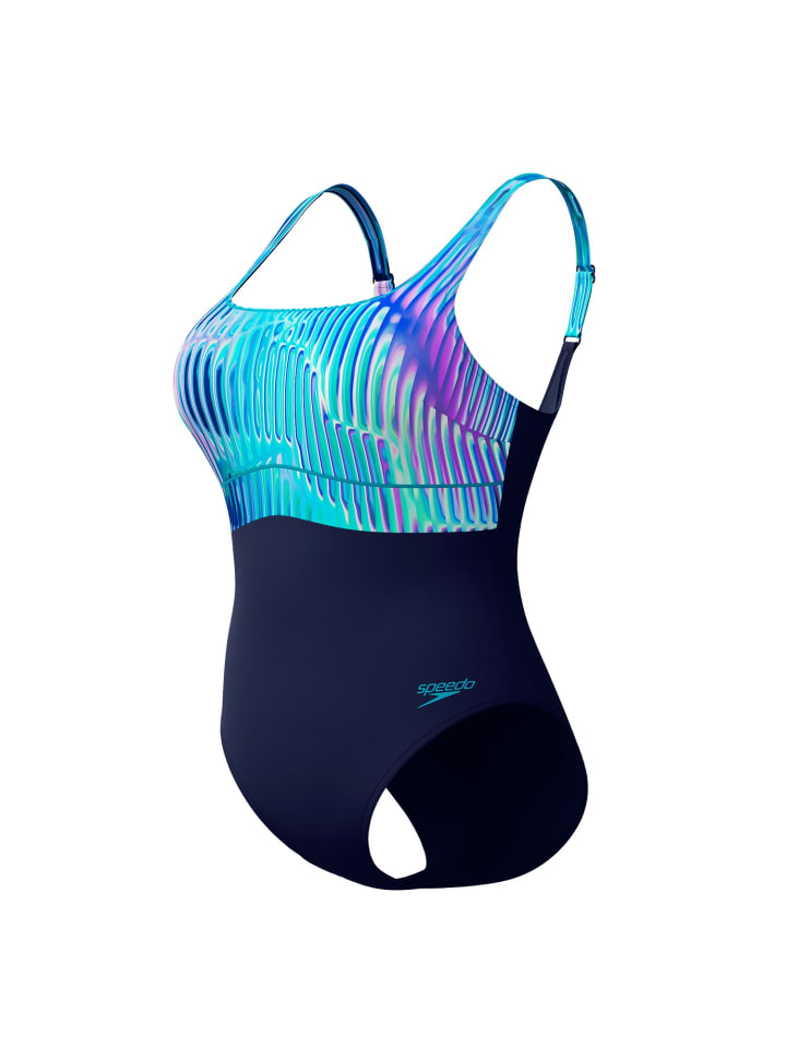 Speedo Корректирующий купальник Contour Eclipse с регулируемыми бретелями, синий
Speedo Корректирующий купальник Contour Eclipse с регулируемыми бретелями, синий