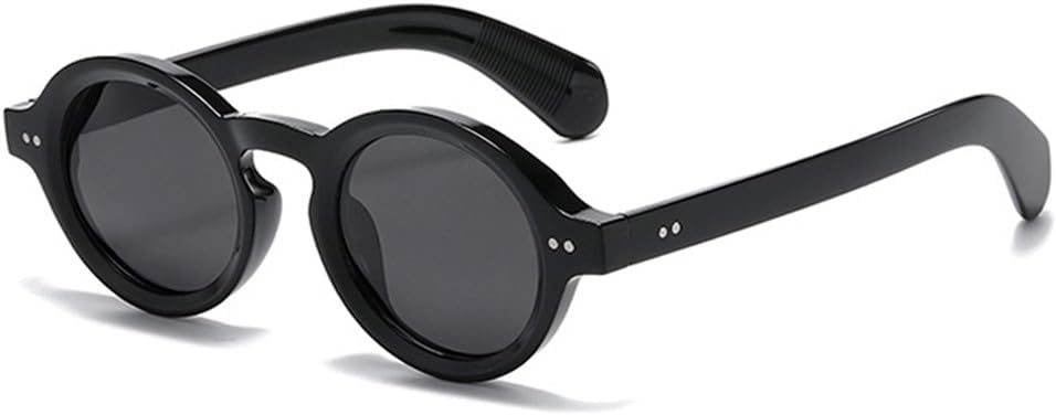 Круглые женские солнцезащитные очки с заклепками, мужские панк-очки с защитой от УФ-излучения UV400 и леопардовым принтом для бега на открытом воздухе, занятий спортом и путешествий UYPTK, Black Gray
Круглые женские солнцезащитные очки с заклепками, мужские панк-очки с защитой от УФ-излучения UV400 и леопардовым принтом для бега на открытом воздухе, занятий спортом и путешествий UYPTK, Black Gray