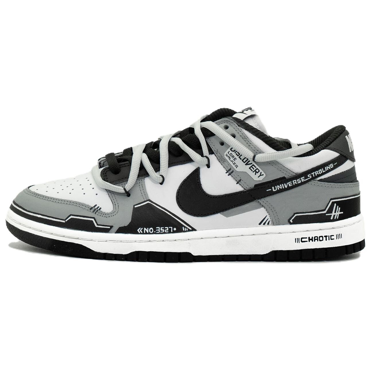 Кроссовки Nike Dunk Skateboarding Shoes Women's Low-top Black/white/gray, черный
Кроссовки Nike Dunk Skateboarding Shoes Women's Low-top Black/white/gray, черный