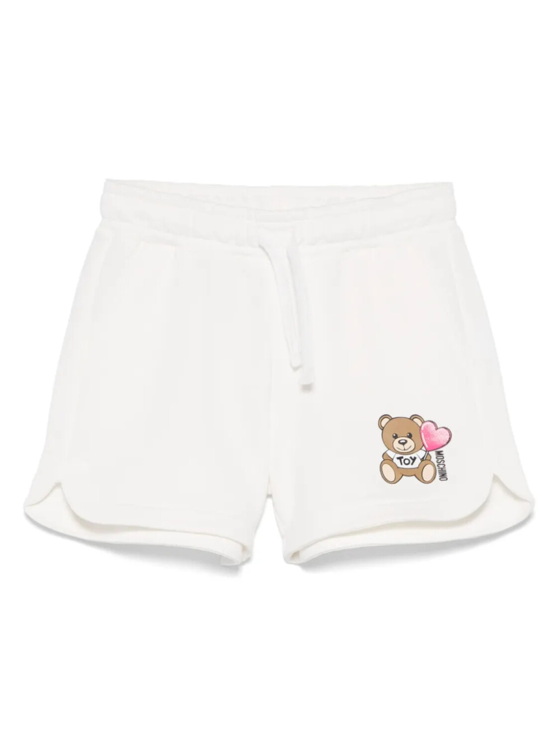Moschino Kids шорты с принтом Teddy Bear, белый 
Moschino Kids шорты с принтом Teddy Bear, белый