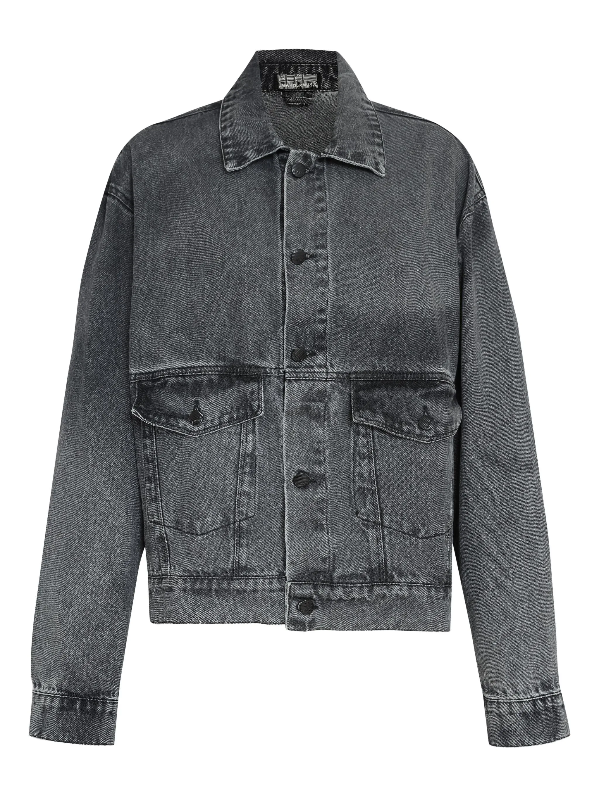 Джинсовая куртка на пуговицах Amapô, черный
Джинсовая куртка на пуговицах Amapô, черный