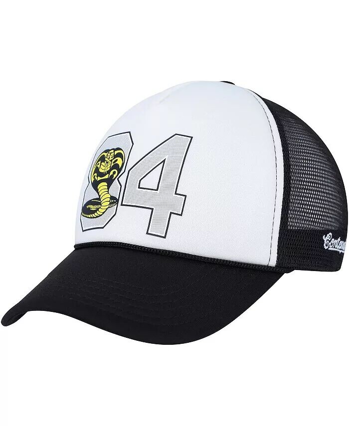 Мужская и женская белая и черная шляпа Cobra Kai 84 Snapback Contenders Clothing
Мужская и женская белая и черная шляпа Cobra Kai 84 Snapback Contenders Clothing