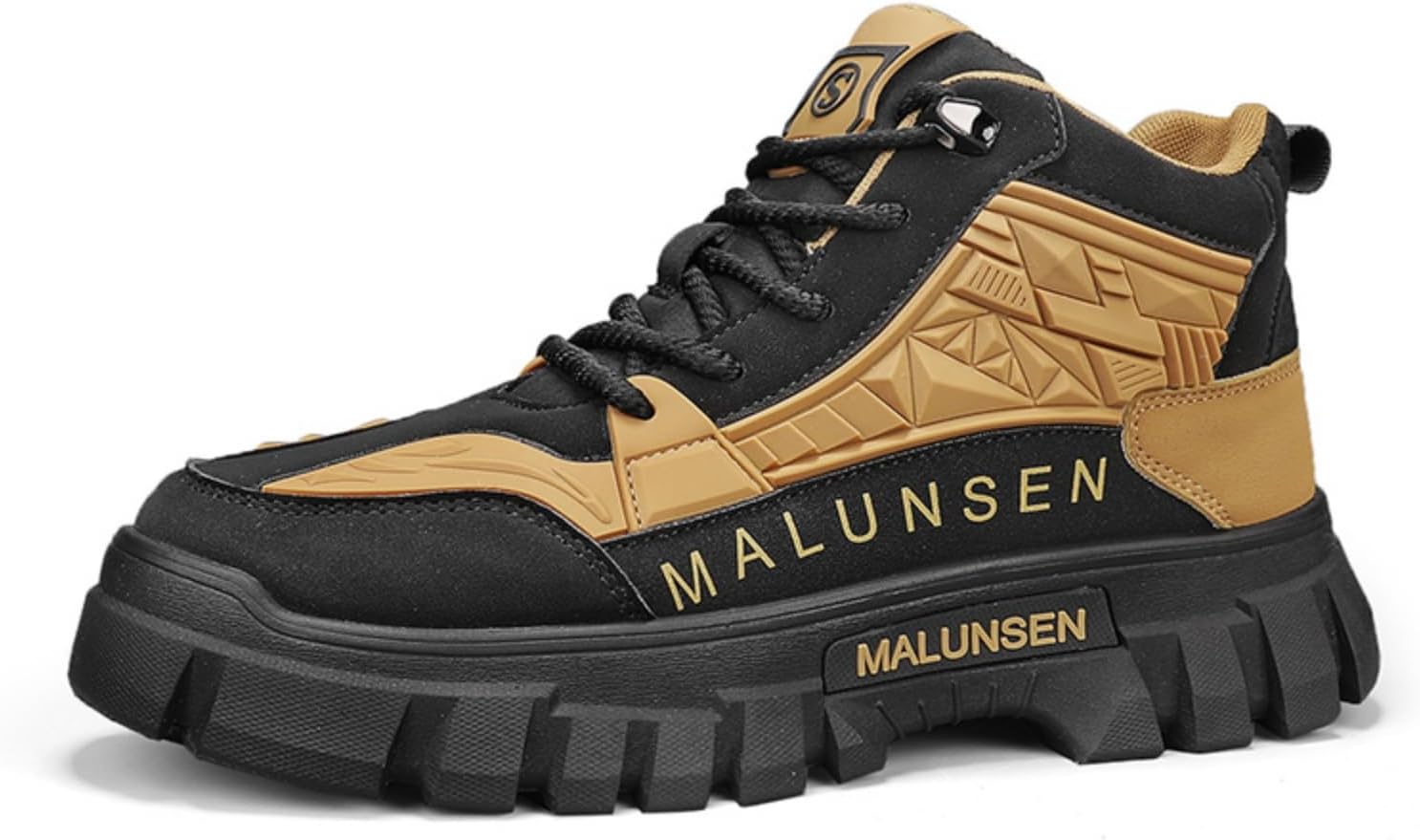 Мужские высокие спортивные кроссовки, оливково-зеленые и черные камуфляжные боевые ботинки с уникальным крыловидным дизайном, прочной толстой подошвой, подходят для активного отдыха и городской одежды Aokisx
Мужские высокие спортивные кроссовки, оливково-зеленые и черные камуфляжные боевые ботинки с уникальным крыловидным дизайном, прочной толстой подошвой, подходят для активного отдыха и городской одежды Aokisx