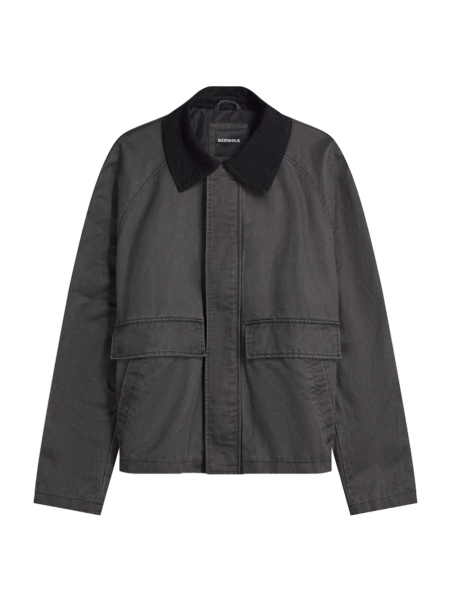 Куртка межсезонная Bershka, черный
Куртка межсезонная Bershka, черный