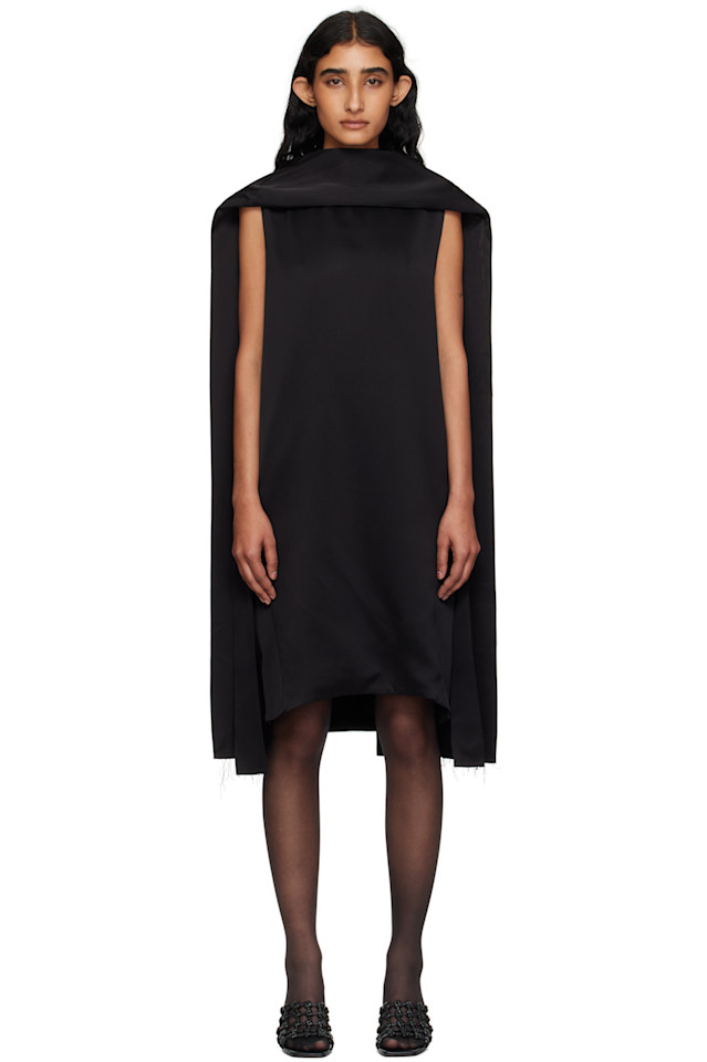 Кокон-шарф мини-платье Toteme, черный
Кокон-шарф мини-платье Toteme, черный