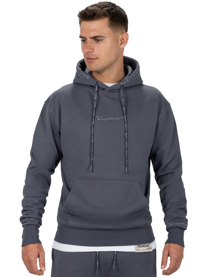 Толстовка антрацитового цвета Reichstadt
Толстовка антрацитового цвета Reichstadt