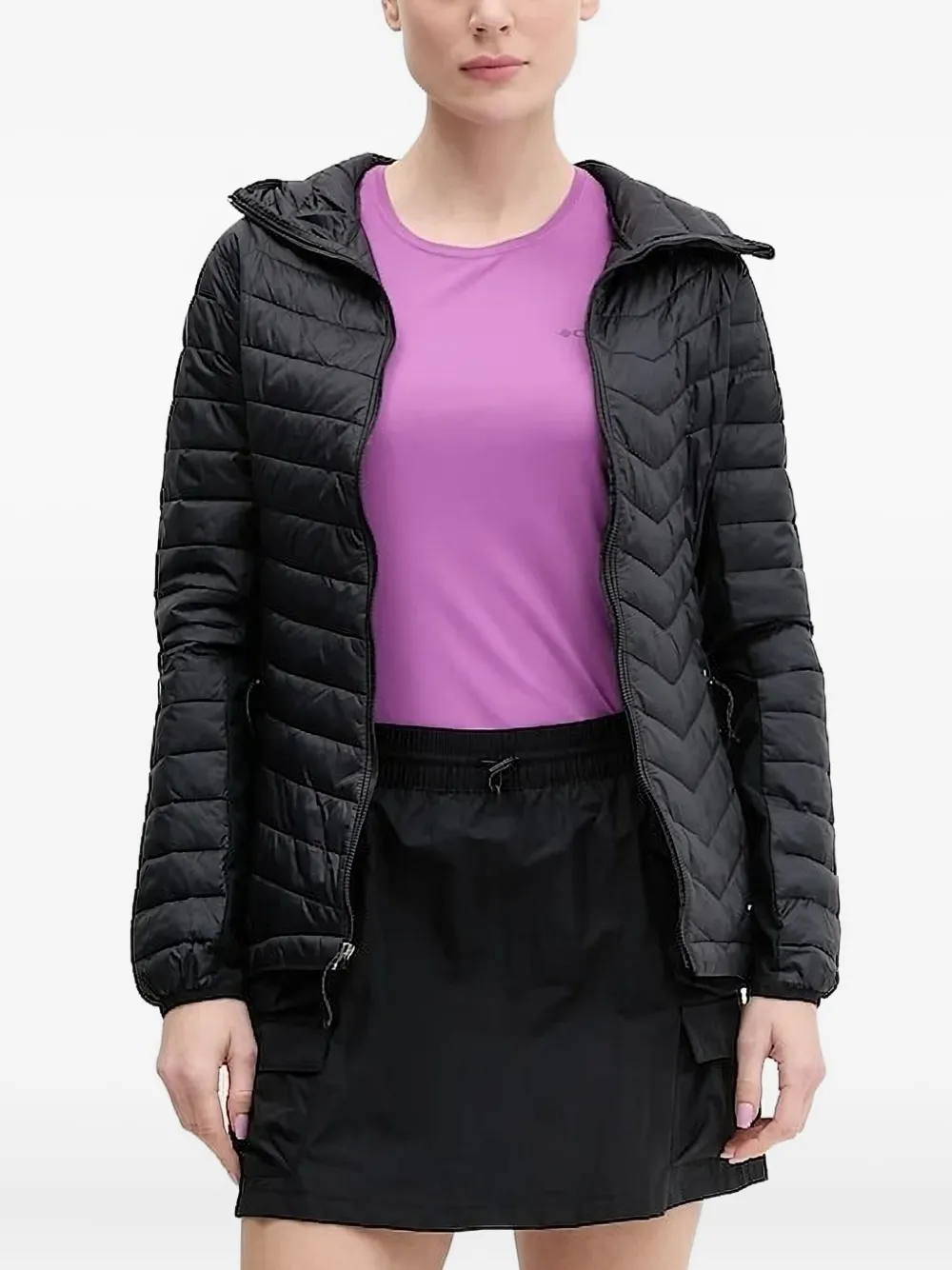 Стеганая куртка с капюшоном Columbia, черный
Стеганая куртка с капюшоном Columbia, черный