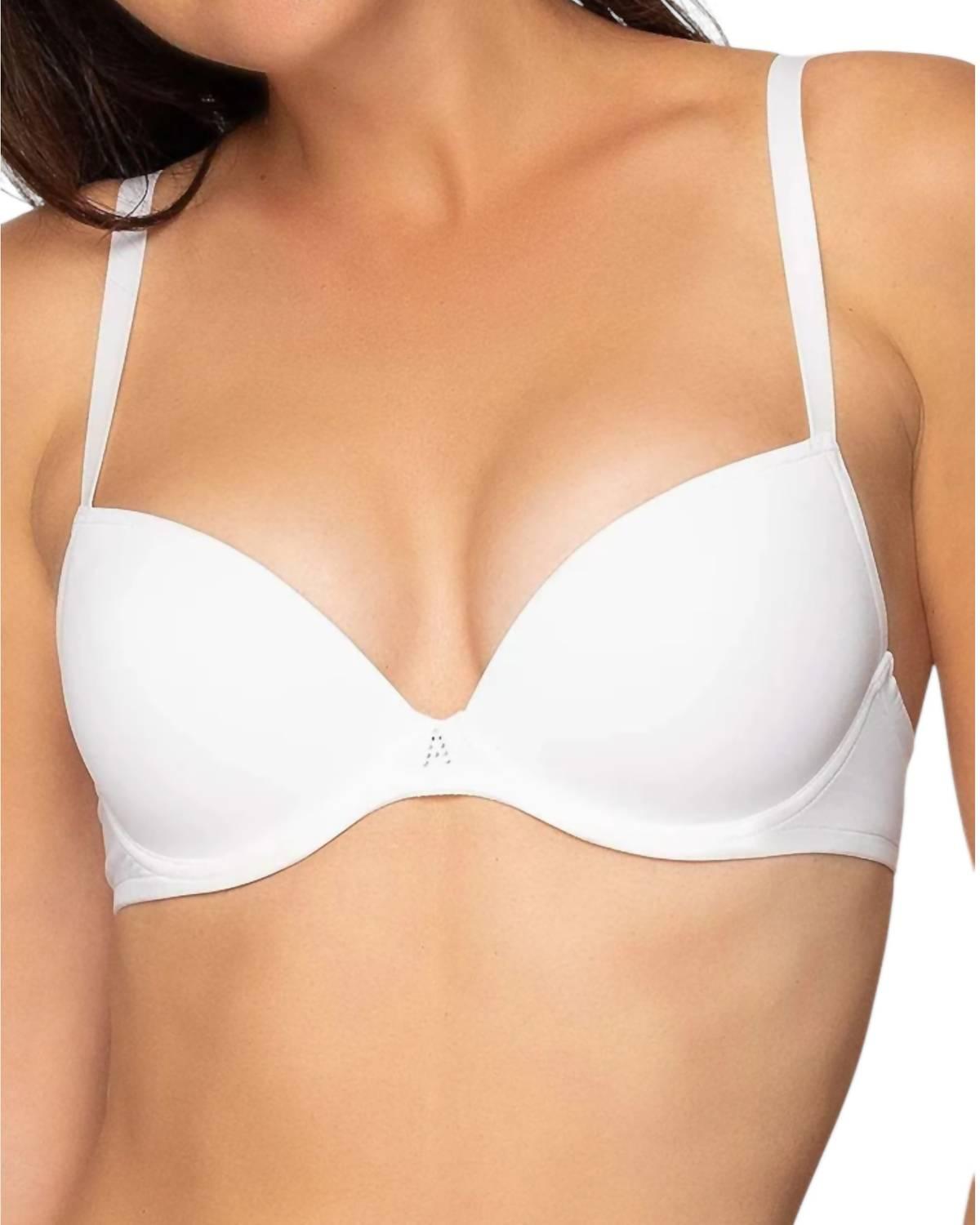 Бюстгальтер Coque Padded Balcony с мягкими чашками в белом цвете Antigel Boudoir de Filles
Бюстгальтер Coque Padded Balcony с мягкими чашками в белом цвете Antigel Boudoir de Filles