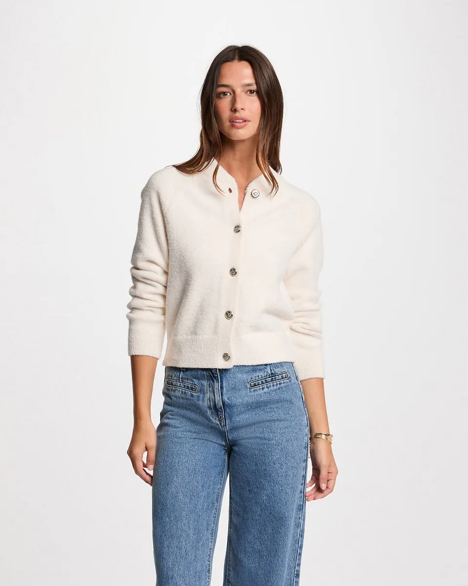 Женский кардиган с длинным рукавом Morgan, белый
Женский кардиган с длинным рукавом Morgan, белый