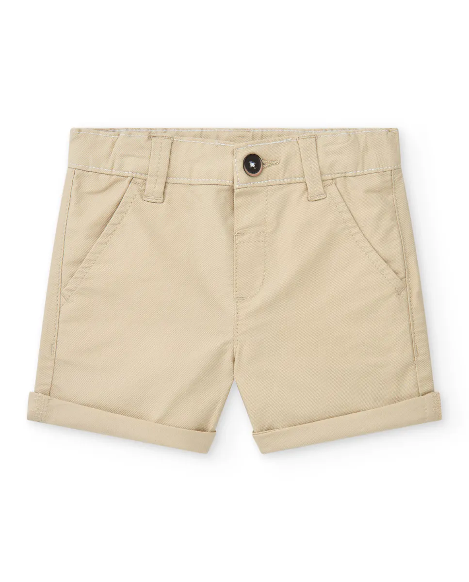 Бермудские шорты для мальчика с карманами и застежкой на пуговицы Tuc tuc, бежевый
Бермудские шорты для мальчика с карманами и застежкой на пуговицы Tuc tuc, бежевый