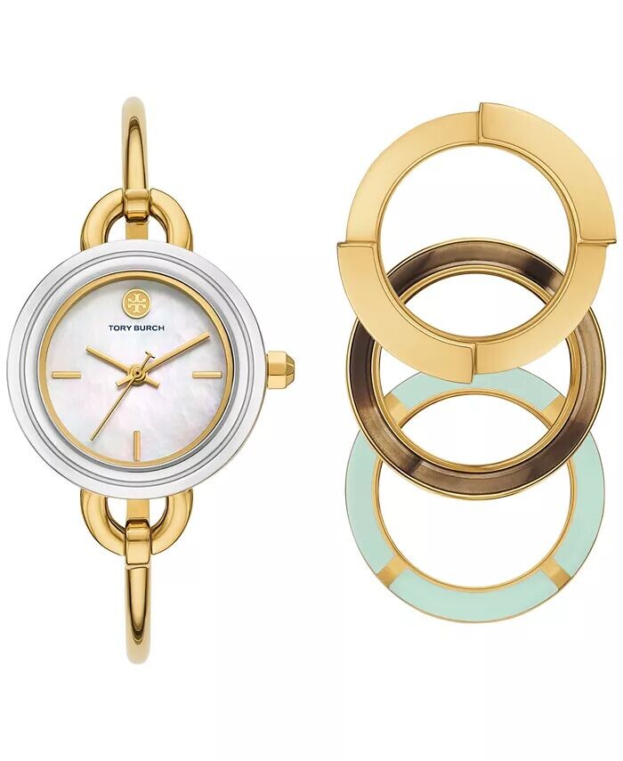 Женские часы The Miller с золотистым браслетом из нержавеющей стали, комплект 27 мм Tory Burch
Женские часы The Miller с золотистым браслетом из нержавеющей стали, комплект 27 мм Tory Burch