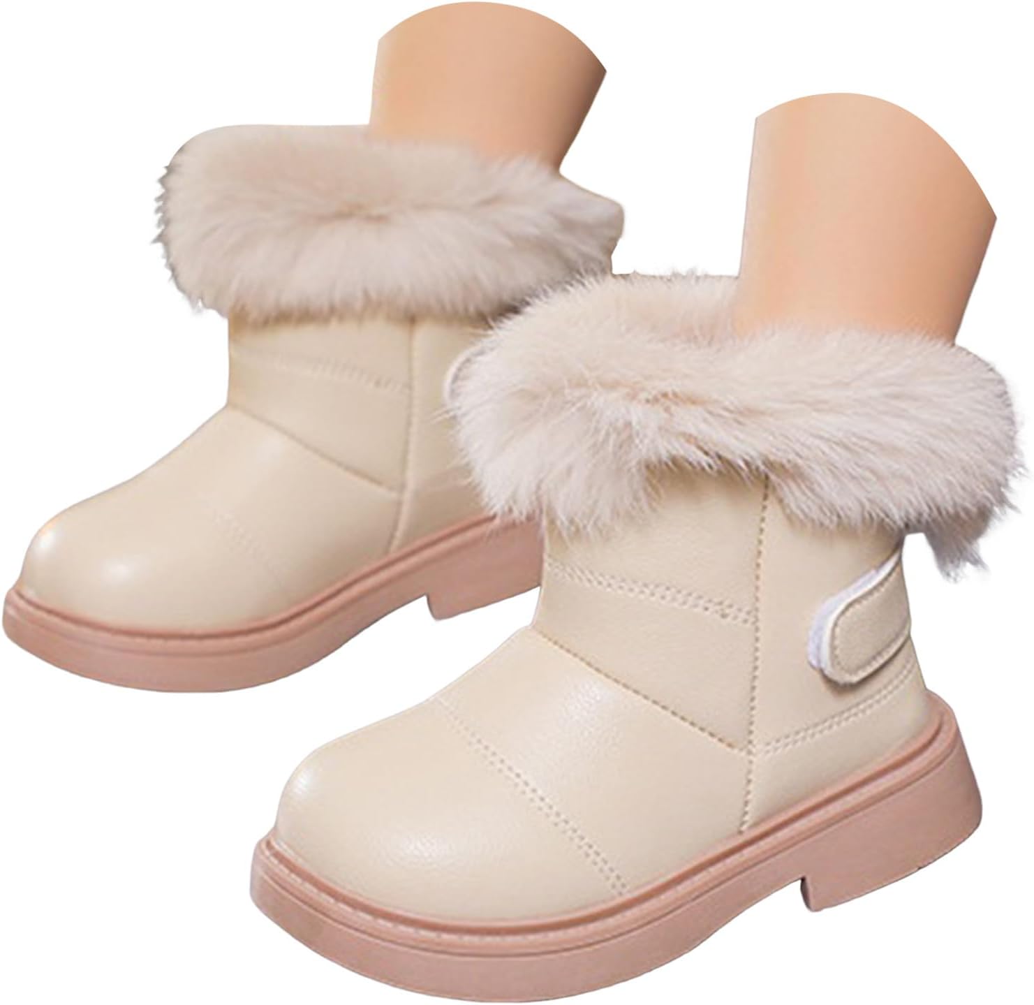 Детские ботинки для девочек, утепленные флисом, с мягкой подошвой, утолщенным хлопком, удобные плюшевые теплые ботильоны на низком каблуке, зимние водонепроницаемые Generic, Beige
Детские ботинки для девочек, утепленные флисом, с мягкой подошвой, утолщенным хлопком, удобные плюшевые теплые ботильоны на низком каблуке, зимние водонепроницаемые Generic, Beige