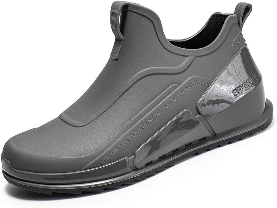 Мужские резиновые сапоги Rojeam, водонепроницаемые, стиль Челси, для прогулок на улице, водонепроницаемые ботинки до щиколотки, серый
Мужские резиновые сапоги Rojeam, водонепроницаемые, стиль Челси, для прогулок на улице, водонепроницаемые ботинки до щиколотки, серый