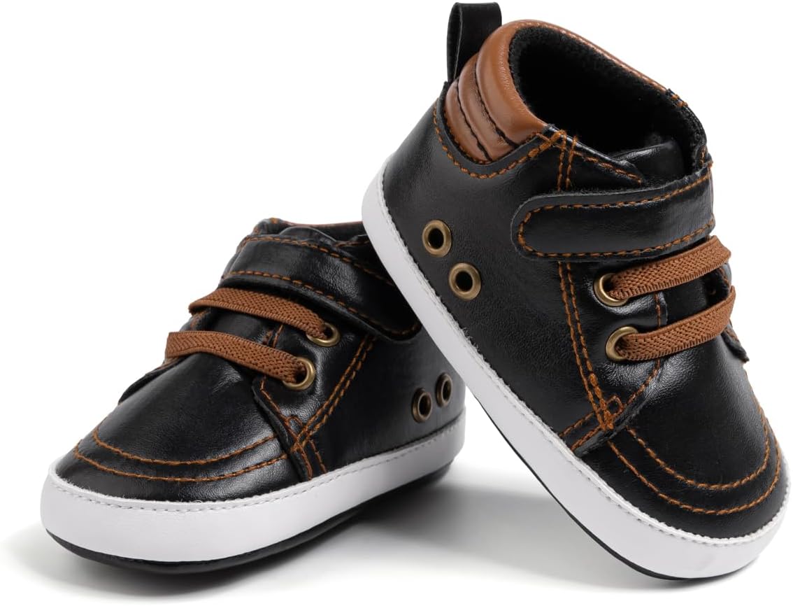 Детские кроссовки Babelvit для мальчиков и девочек с мягкой подошвой, высокие на шнуровке, унисекс, ботинки для малышей, новорожденных, первые ходунки, обувь для первого шага, 01 Ba/Black
Детские кроссовки Babelvit для мальчиков и девочек с мягкой подошвой, высокие на шнуровке, унисекс, ботинки для малышей, новорожденных, первые ходунки, обувь для первого шага, 01 Ba/Black