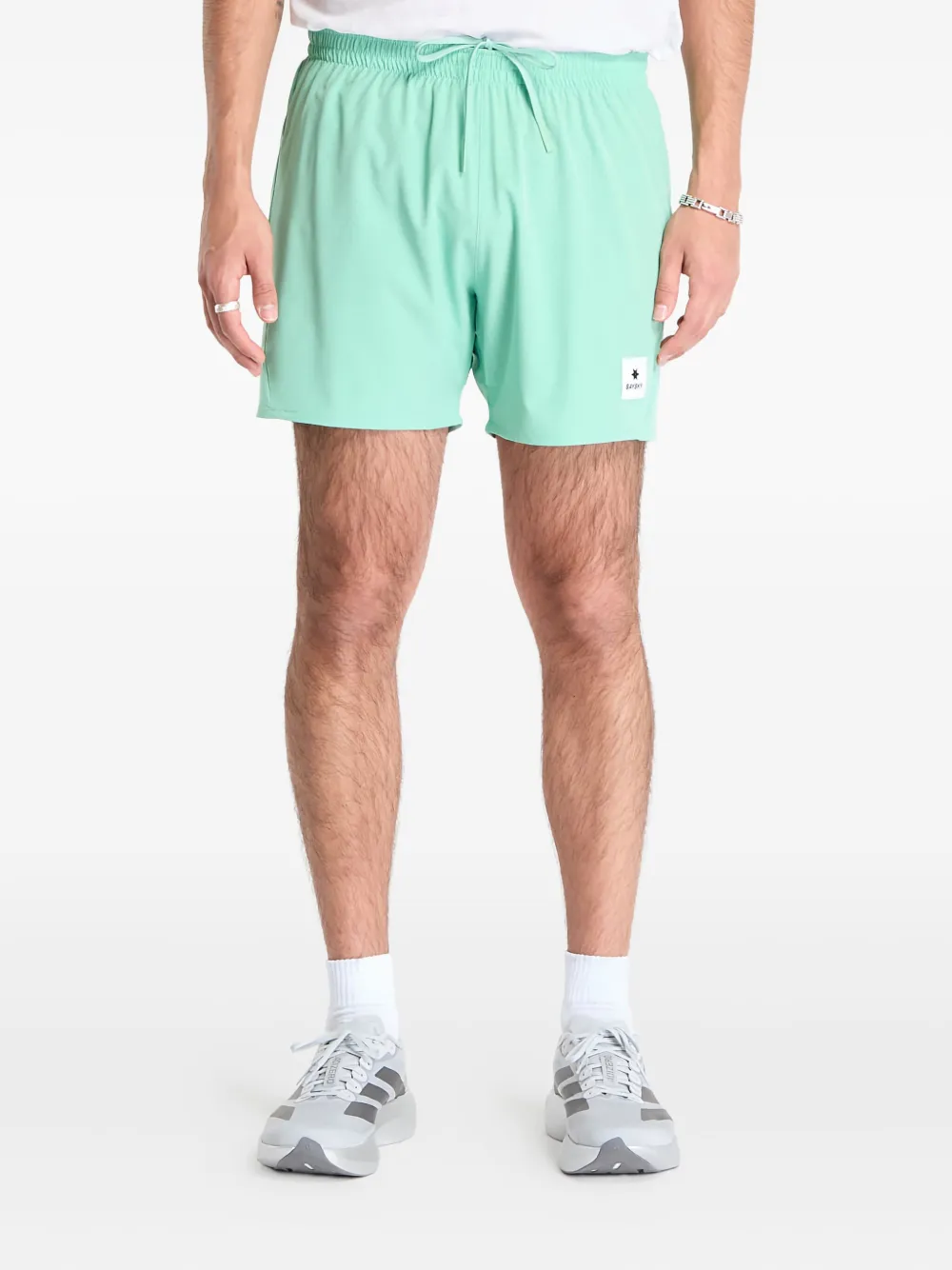 Шорты с сетчатыми вставками и эластичным поясом SAYSKY, зеленый
Шорты с сетчатыми вставками и эластичным поясом SAYSKY, зеленый