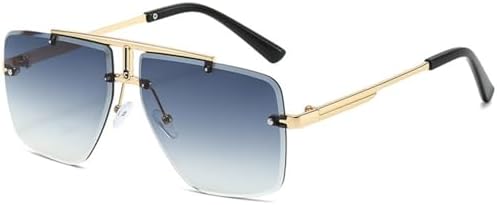 Солнцезащитные очки 2027 года для женщин и мужчин, модные солнцезащитные очки, популярные для вечеринок и вождения, градиентный серый цвет, один размер MTZJH, One Color
Солнцезащитные очки 2027 года для женщин и мужчин, модные солнцезащитные очки, популярные для вечеринок и вождения, градиентный серый цвет, один размер MTZJH, One Color